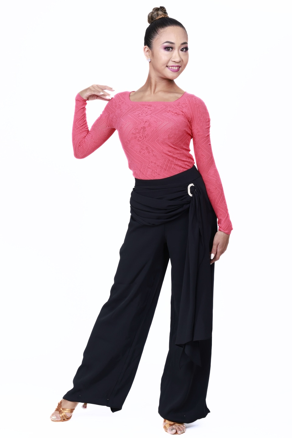 レディースダンスパンツ KRPA120 | 社交ダンス タカダンス レッスン