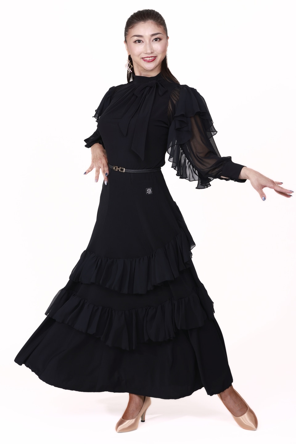 タカダンス MUSE ブラウス KRMUBL32｜社交ダンス ダンスウエア