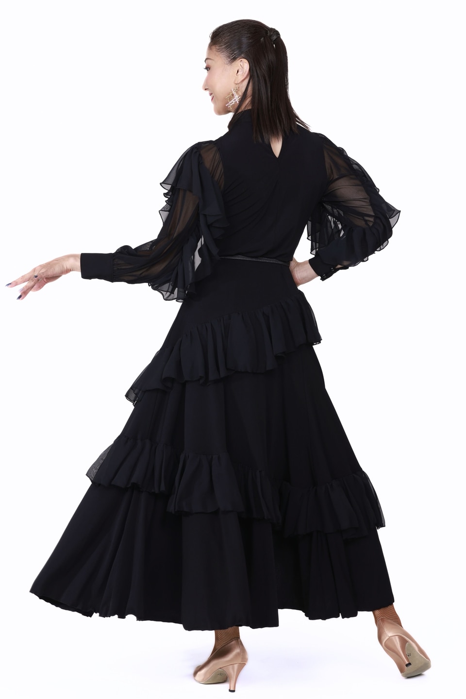 タカダンス MUSE ブラウス KRMUBL32｜社交ダンス ダンスウエア