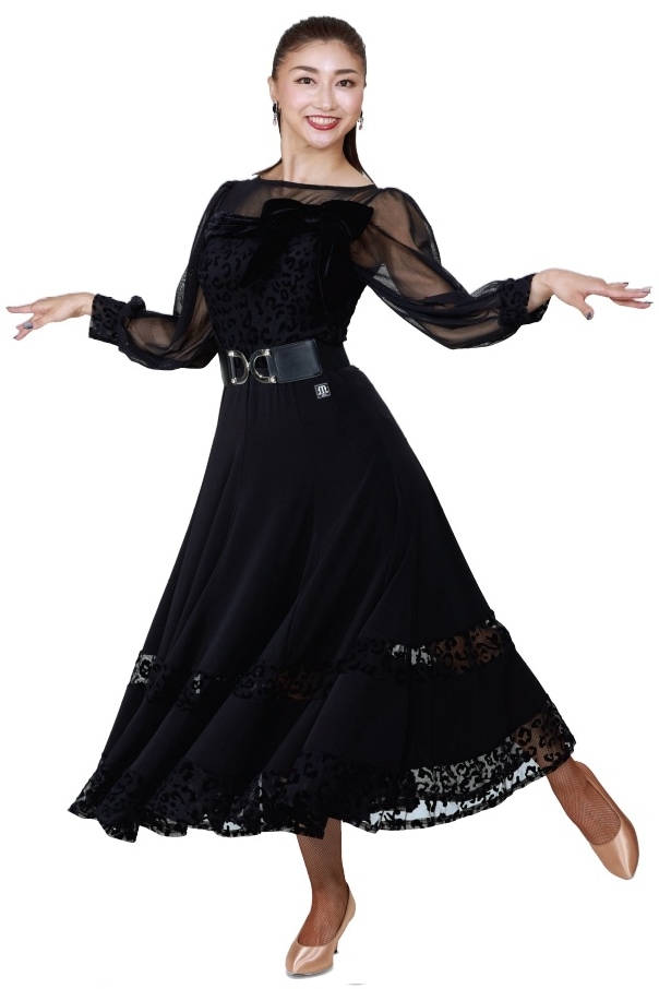 タカダンス MUSE スカート KRMUSK35｜社交ダンス ダンスウエア