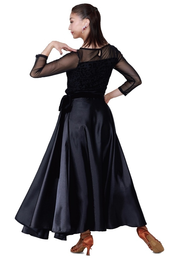 タカダンス MUSE パソスカート KRMUSK37｜社交ダンス ダンスウエア