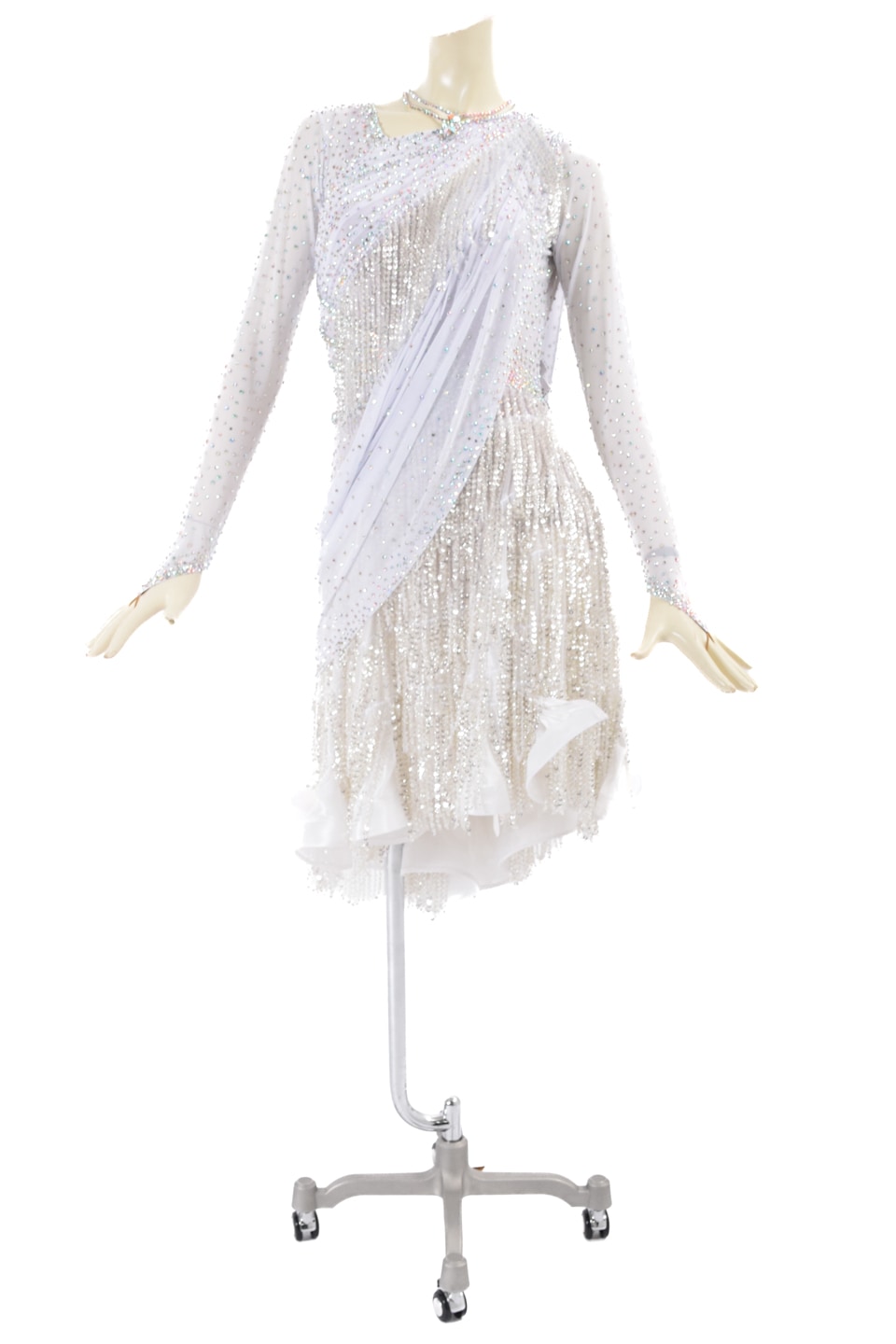 社交ダンスラテンドレス　新品未使用　МLフリー・チョーカー付き タカダンス ラテンドレス 3L-00158 |社交ダンス ラテン