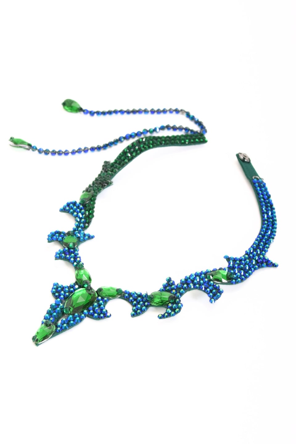 ラテンドレス WL0145D フォレストグリーン M 社交ダンス タカダンス