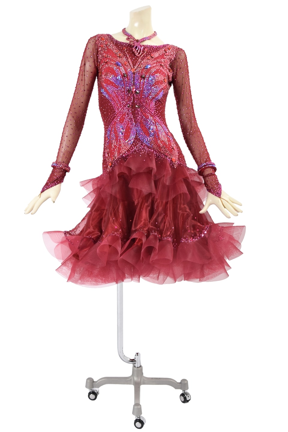 社交ダンス、ラテンドレス 社交ダンス用ラテンドレス＃2872タイプ