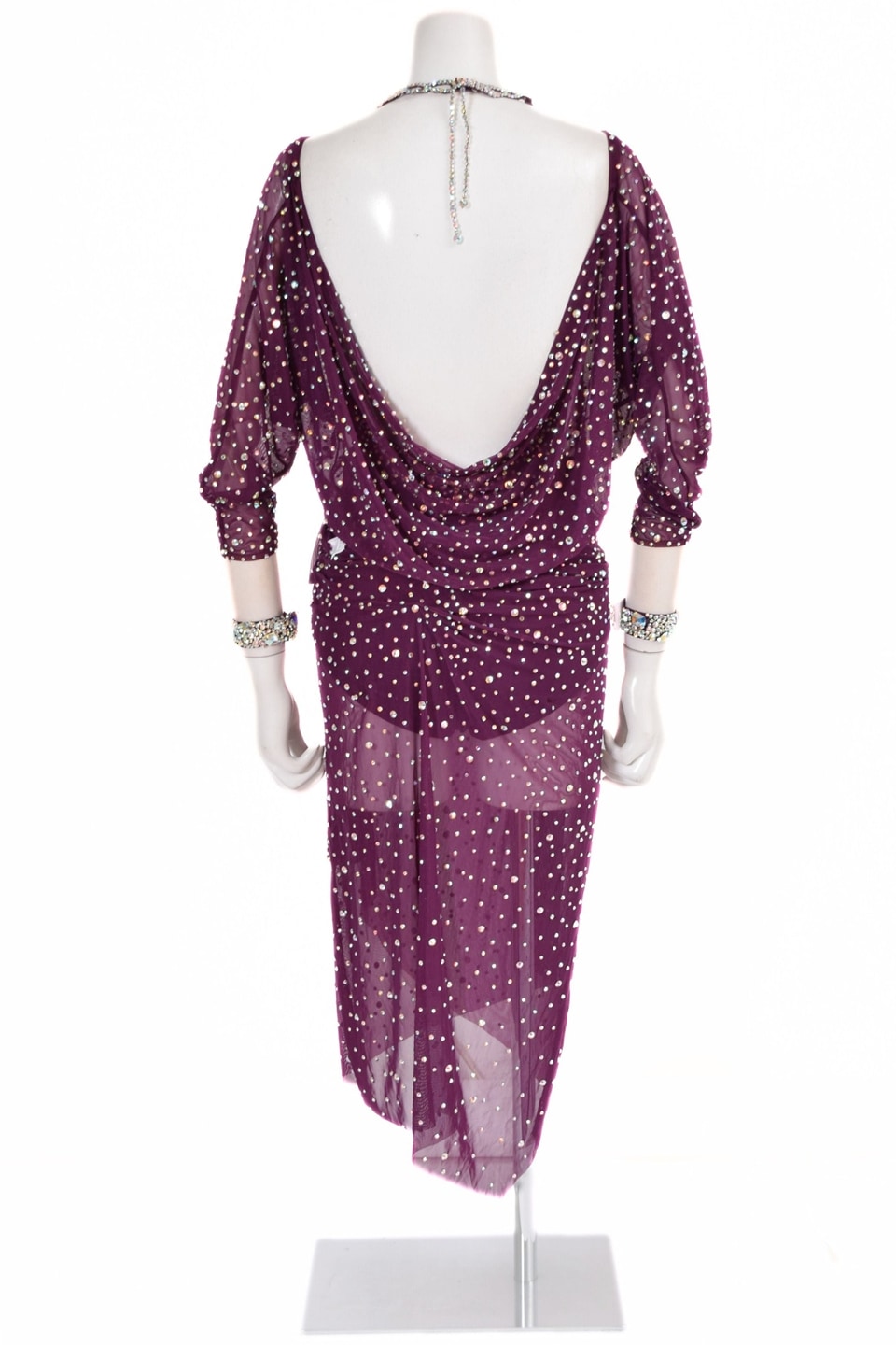 ラテンドレス WL0157D プラム M 社交ダンス タカダンス | LADIES