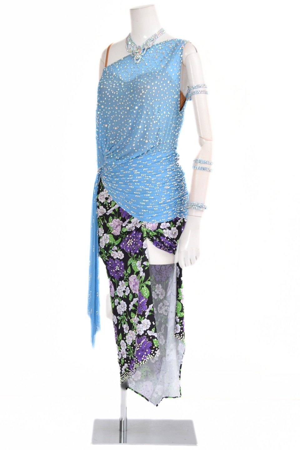 ラテンドレス WL0166D フォーゲットミーノット M 社交ダンス