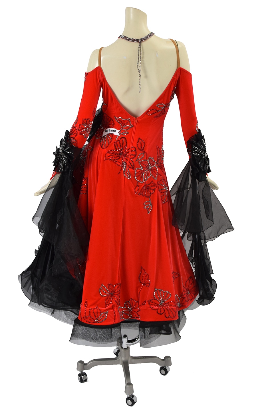 スタンダードドレス　赤黒 赤黒スタンダードドレス