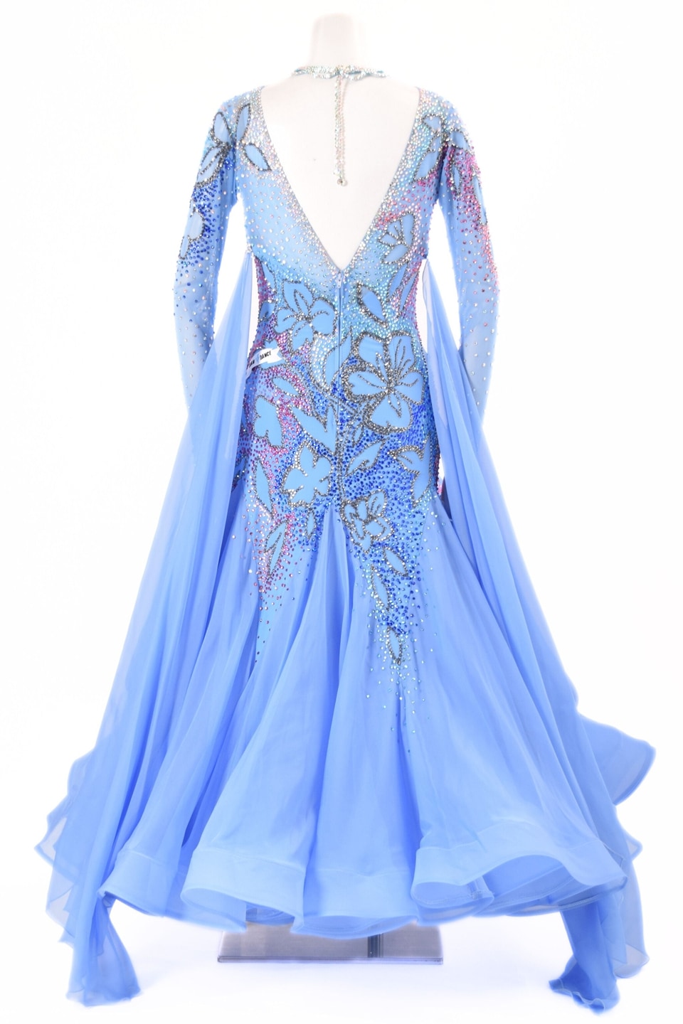 スタンダードドレス WS0681D ブルーベル M 社交ダンス モダンドレス