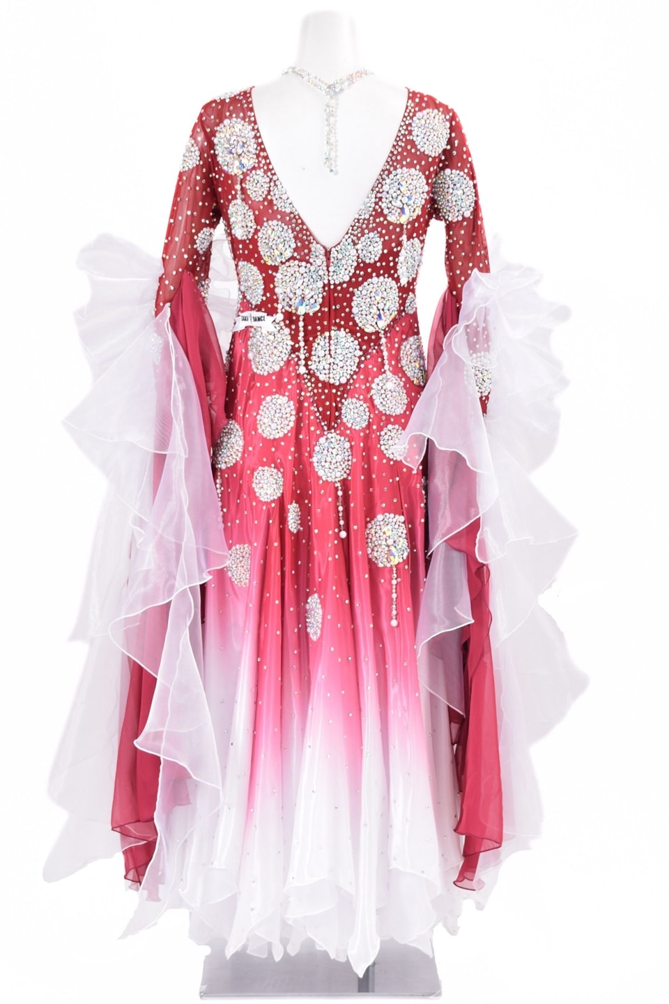 値下げ！社交ダンス　スタンダードドレス 社交ダンス スタンダードドレス デモ用 社交ダンスドレススタンダード