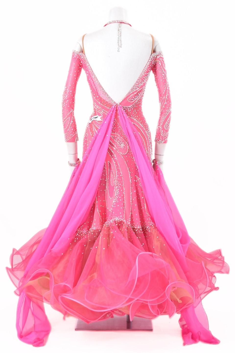 スタンダードドレス WS0738D エレクトリックピンク/ピンクフィズ S