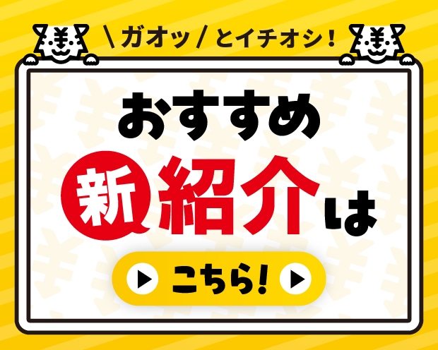 おすすめ新紹介
