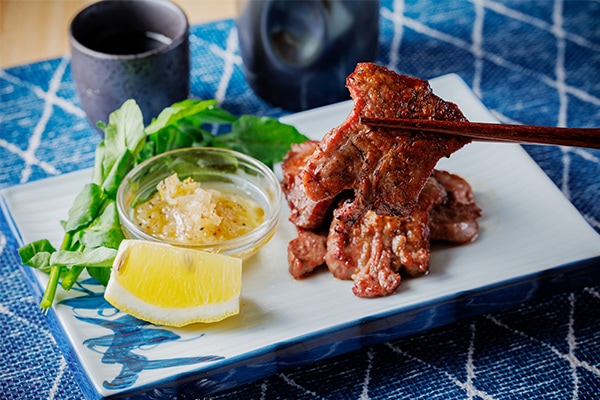 シンプルな牛タン焼きのイメージ