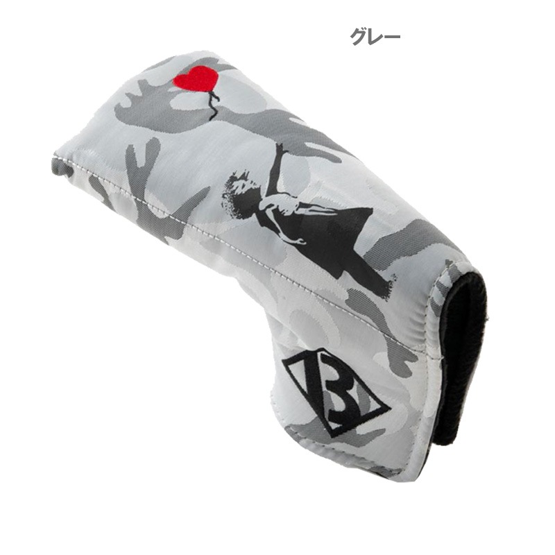 BANKSY 2025 バンクシー ゴルフ パター用 ヘッドカバー ピンタイプ BANKSY 2025 バンクシー ゴルフ パター用 ヘッドカバー ピンタイプ