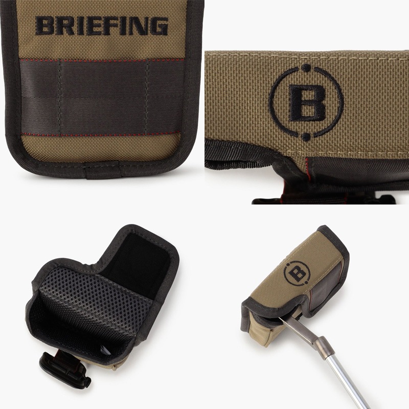 即納】2025 BRIEFING ブリーフィング ゴルフ パターカバー マレット