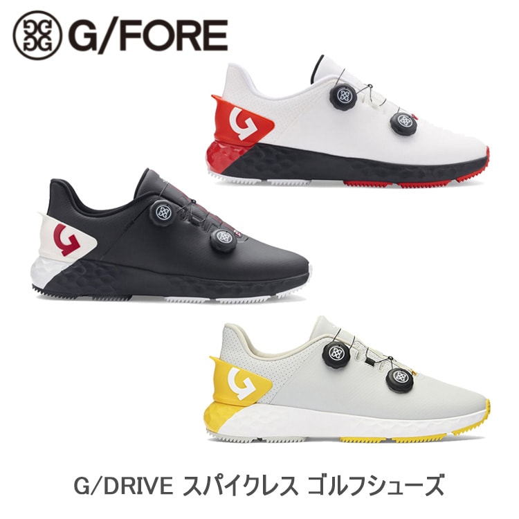 G/FORE ジーフォア 新作人気 G/DRIVE スパイクレスゴルフシューズ メンズ 073414804 日本正規品-Golf Shop Champ