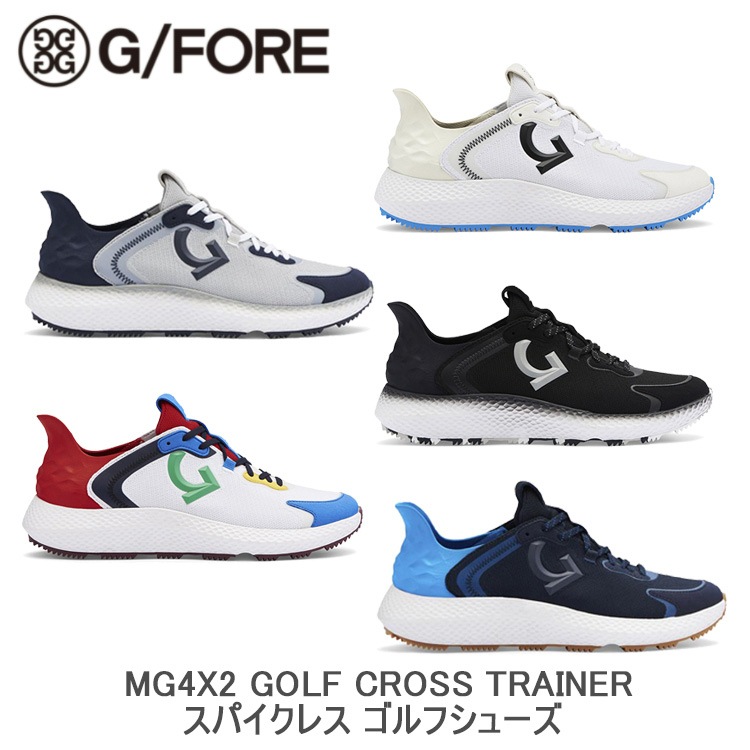 G/FORE ジーフォア MG4X2 GOLF CROSS TRAINER スパイクレスゴルフシューズ メンズ 073414809 日本正規品 |  ゴルフアクセサリー,シューズ,ジーフォア | Golf Shop Champ ゴルフショップ
