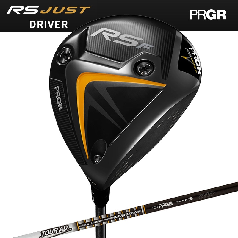 【数量限定】2022 プロギア RS JUST F ドライバー Tour AD FOR PRGR シャフト 日本正規品-Golf Shop Champ