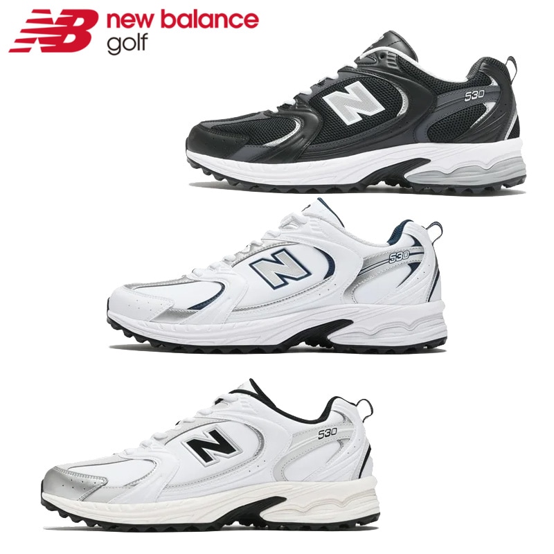 即納】2024 ニューバランス スパイクレス ゴルフシューズ 530 v1 SL