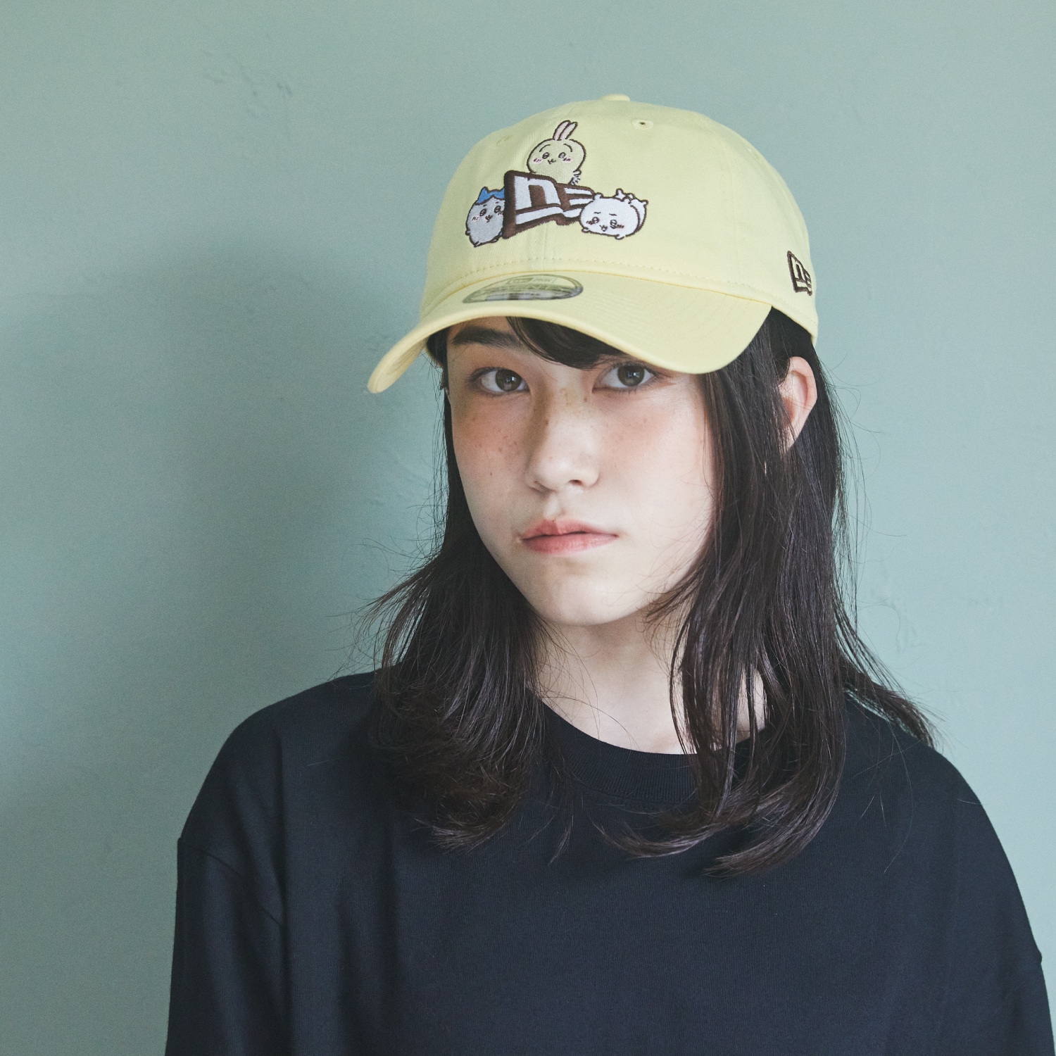 カラーグレーちいかわ NEWERA 9fifty ニューエラ キャップ - キャップ