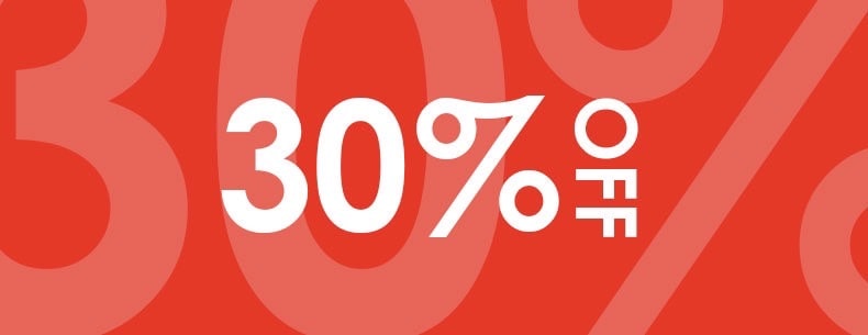 30%off