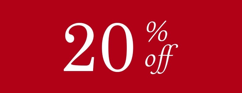 ������20%off
