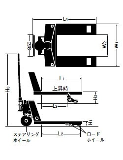 キャッチパレットトラックヨコ移動兼用型_寸法図