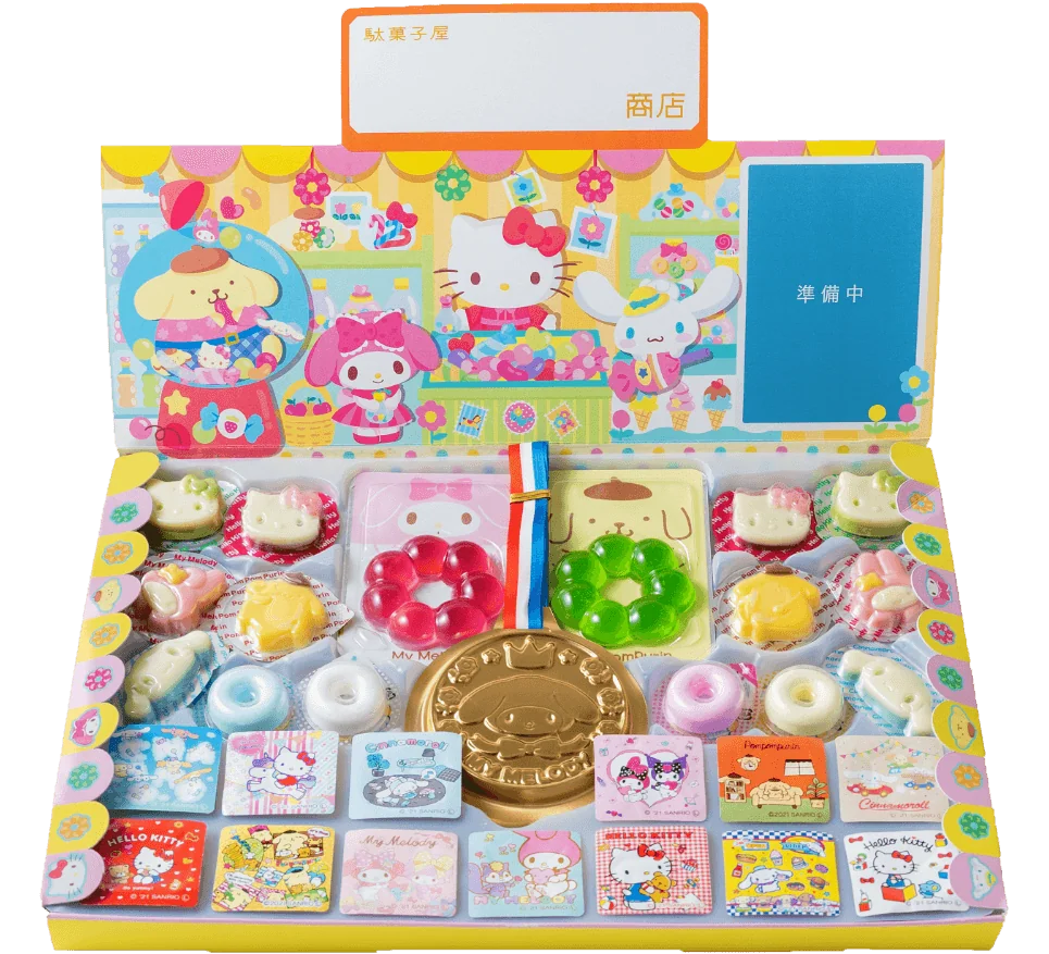 駄菓子屋さんごっこサンリオボックス商品画像