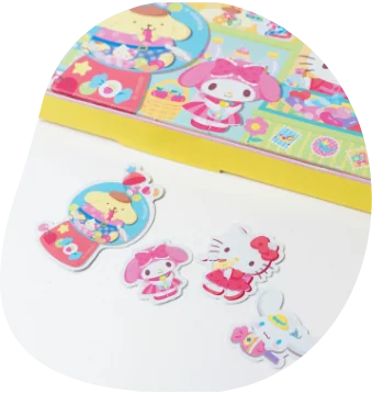 サンリオキャラクターズステッカー