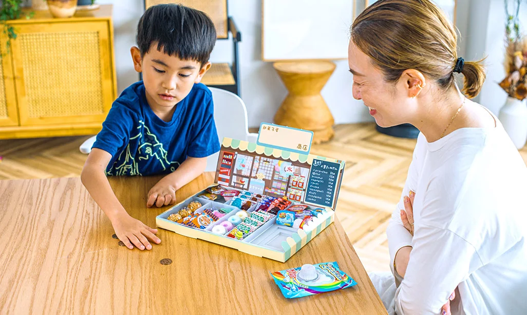 駄菓子屋さんごっこメインビジュアル1