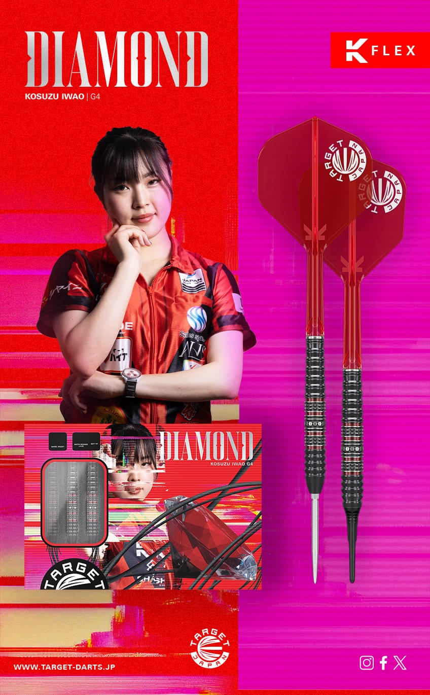 新品未使用　TARGET ターゲット　ダーツバレルセット　鈴木徹選手　プロモデル ターゲット セレーノ 鈴木徹 TARGET SERENO G1 TORU SUZUKI ダーツ