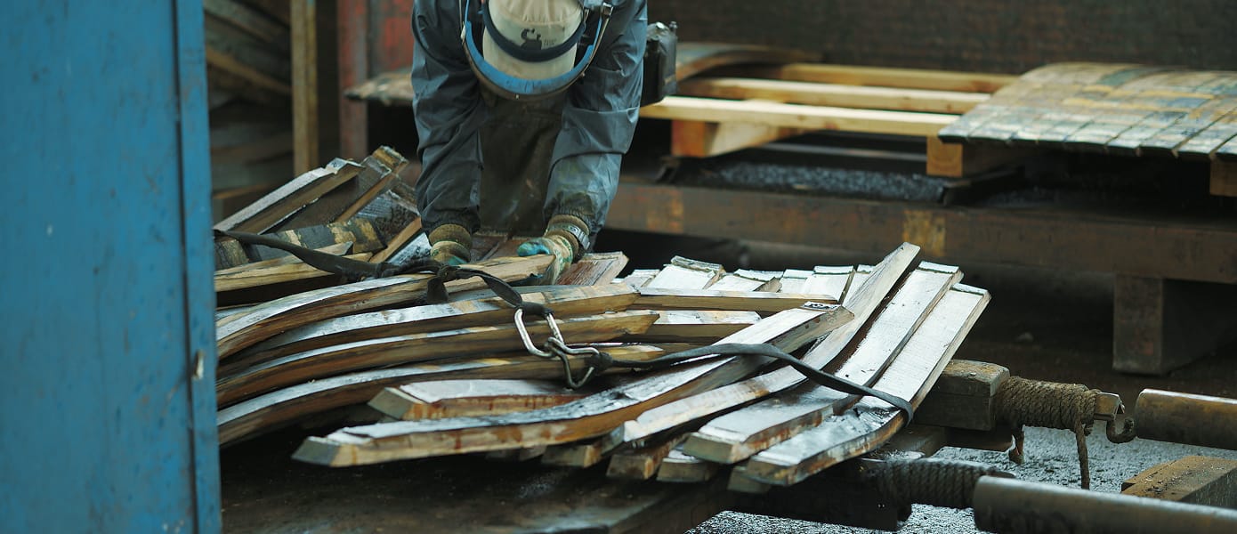 バレル ウイスキースツール バレルシリーズ サントリー樽ものがたり