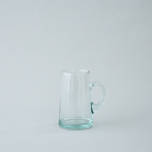 モロッコガラス　モロッコグラス ガラスピッチャー 花瓶 花器
