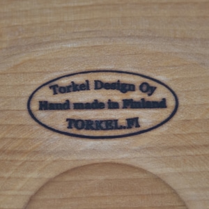 フィンランドの木皿（Torkel Design Oy／トルケルデザインオイ）北欧のウッドプレート