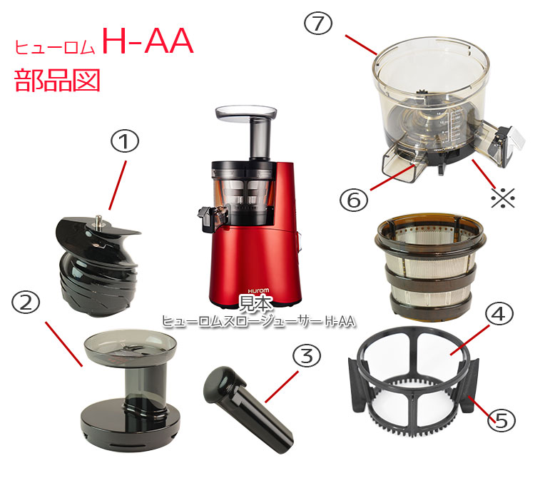 【大放出セール】  スロージューサー ヒューロム 調理器具