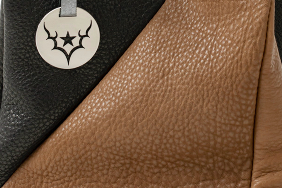 24KIRICOの蝦夷鹿の皮で作られたトートバッグ,ハンドメイド革製品