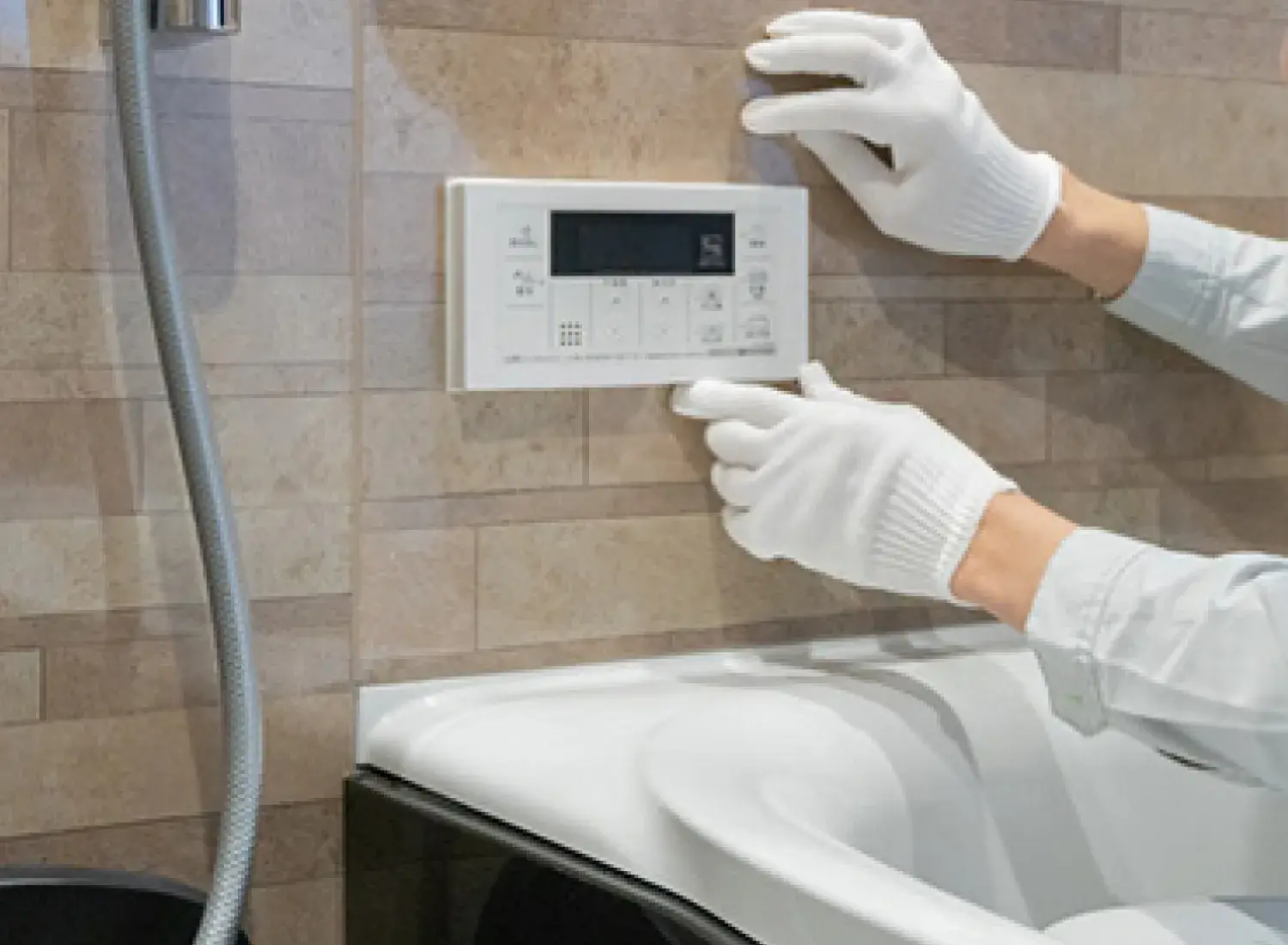 浴室修理の画像