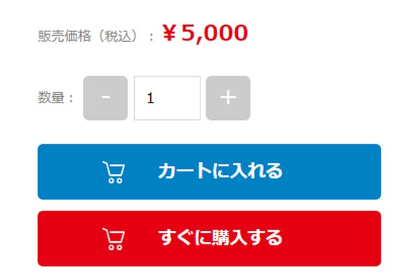 商品をカートに入れてレジに進み、決済画面（※）に進みます。