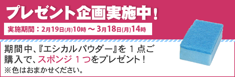 エシカルパウダー しつこい油汚れ専用 200g【特典付き】｜トータル