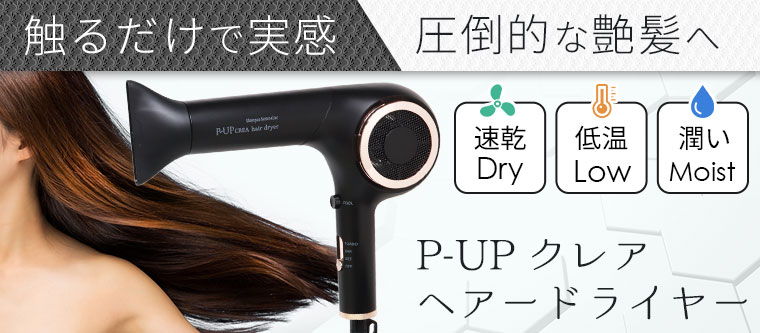 P-UP クレア ヘアードライヤー｜トータルヘルスデザイン公式