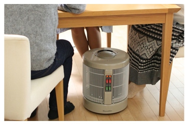 暖話室　1000型　360度　全方向　4段階切替 楽天市場】暖話室 1000型 暖房 特典 プログラムタイマー付 遠