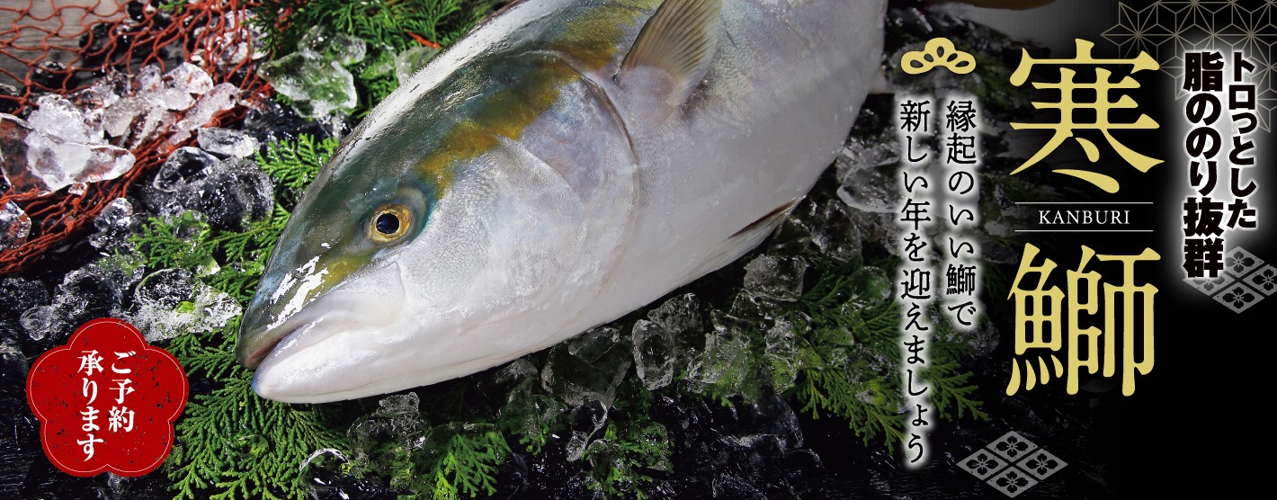 スライド画像　寒鰤2025