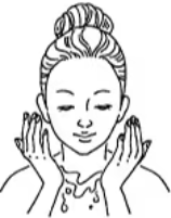 女性の顔