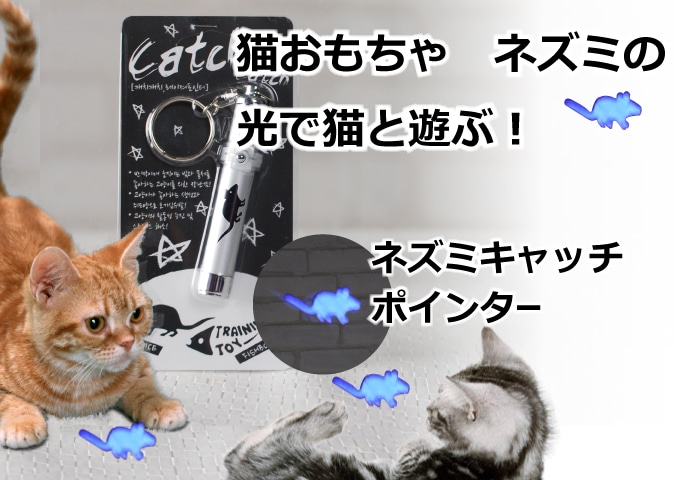 猫おもちゃ ネズミキャッチポインター ｌｅｄ キャットフードの通販 帝塚山ハウンドカム