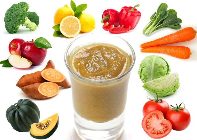 ハウンド・スムージー 10種のフルーツ&野菜スムージーと生馬肉のセット｜帝塚山