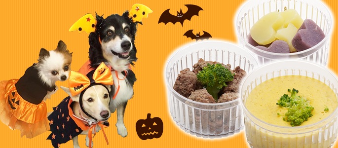 犬用惣菜セット｜ハロウィン惣菜セット