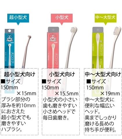 犬口ケア 歯ブラシ｜ドッグフードの通販・帝塚山ハウンドカム