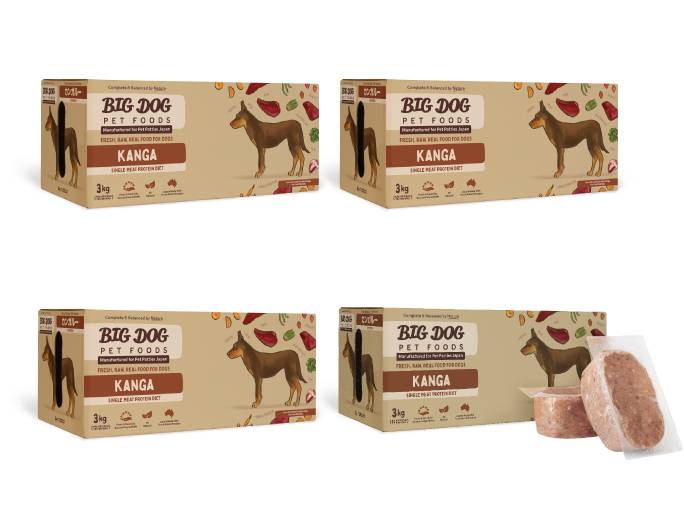 犬用生食 BIGDOG カンガルー 3kg｜ドックフードの通販・帝塚山ハウンドカム