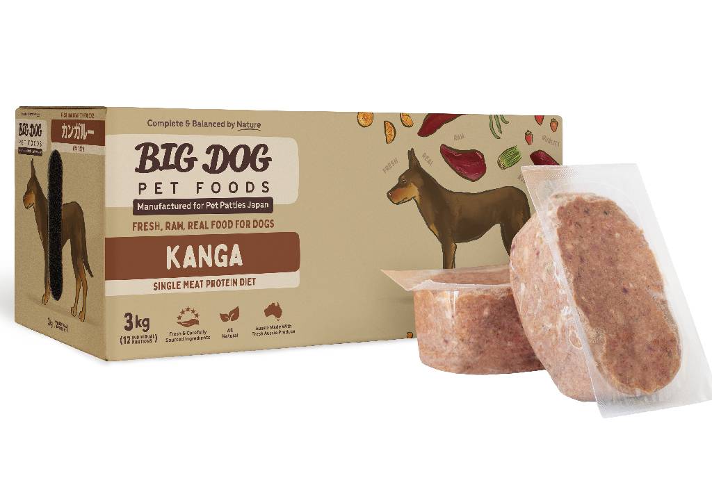 犬用生食 BIGDOG カンガルー 3kg｜ドックフードの通販・帝塚山ハウンドカム