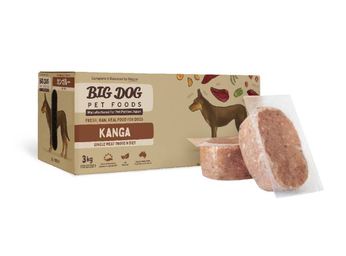 犬用生食 BIGDOG カンガルー 3kg｜ドックフードの通販・帝塚山ハウンドカム