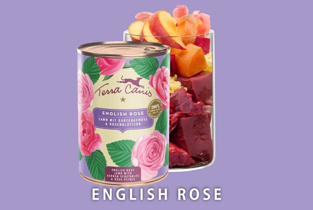 テラカニス フラワーメニュー イングリッシュローズ 400g 成犬用一般食